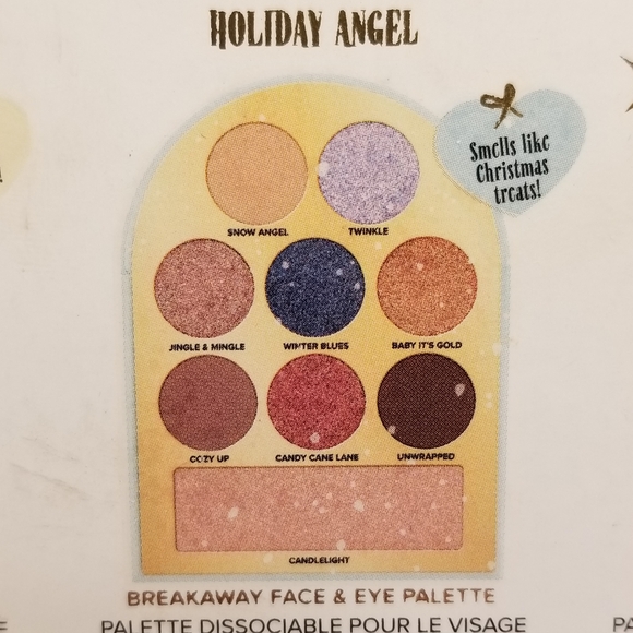 NIP Too Faced Let It Snow Globe “Holiday Angel” Eye/Face Makeup Palette - Picture 9 of 11